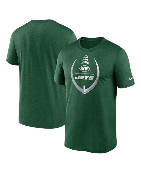 Men's Green New York Jets Icon Legend Performance T-shirt