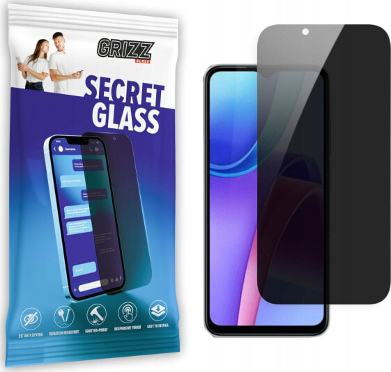 GrizzGlass Szkło prywatyzujące GrizzGlass SecretGlass Xiaomi Redmi Note 11R