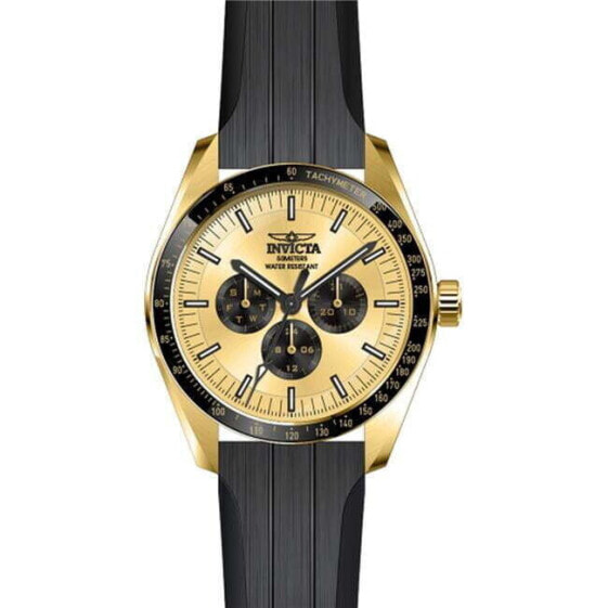 Часы Invicta Specialty Quartz Chronograph Black Gold