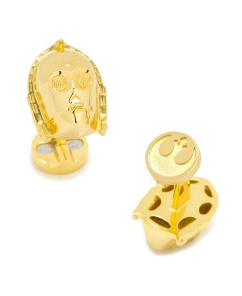 3D C3PO Cufflinks