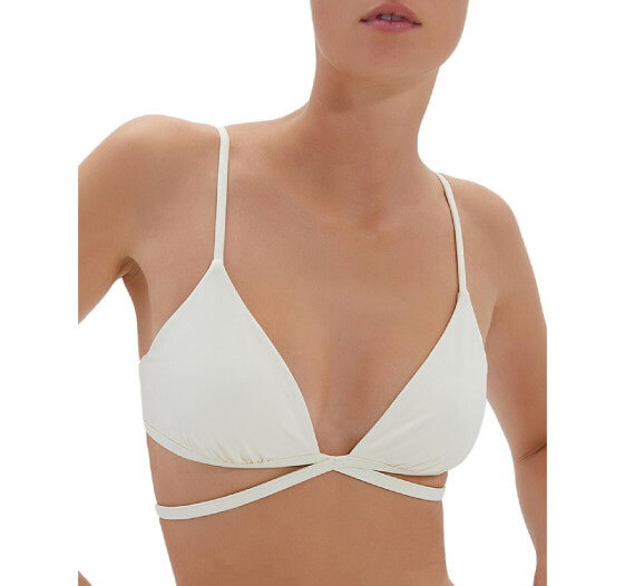 Jonathan Simkhai 286174 Harlen Solid Bikini Top, Size Medium