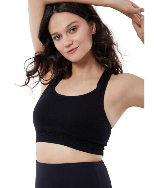 Women's Maternity Seamless Maternity & Nursing Sports Bra Bundle Set of 2  Ingrid & Isabel ზომა: S შეიძინე 221 ქართული ლარი ინტენეტ მაღაზიაში  Unitrading, ბიუსტჰალტერები Ingrid & Isabel