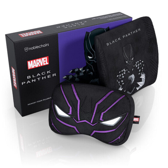 noblechairs Memory Foam Kissen-Set - Black Panther Edition