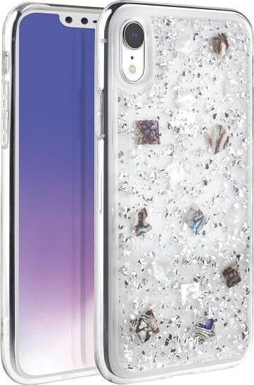 Uniq UNIQ etui Lumence Clear iPhone Xr srebrny/Perivvinkle silver