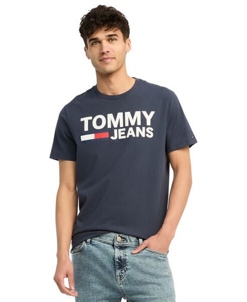 Футболка с графическим логотипом Tommy Hilfiger для мужчин