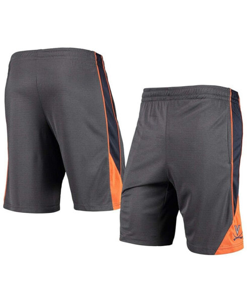 Men's Charcoal Virginia Cavaliers Team Turnover Shorts