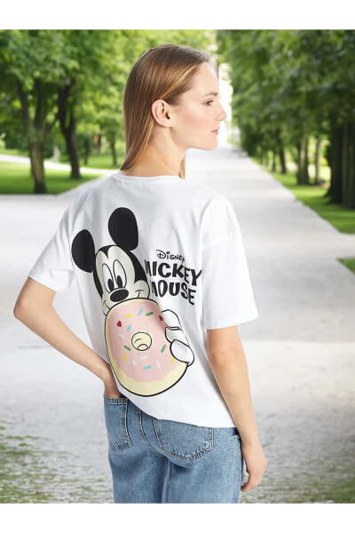 Топ LC WAIKIKI Oversize Mickey Mouse