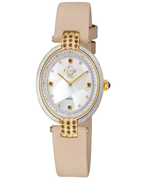 Women's Matera Ivory Leather Watch 35mm