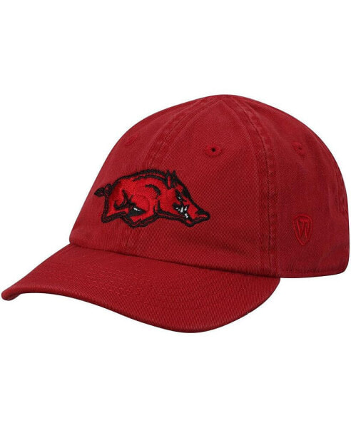 Infant Unisex Cardinal Arkansas Razorbacks Mini Me Adjustable Hat