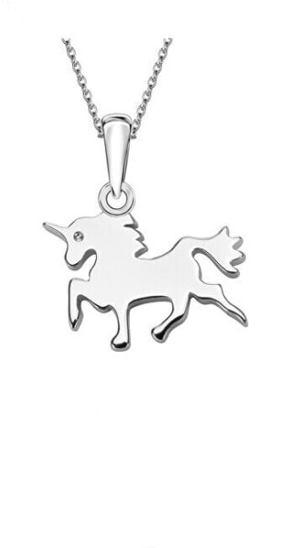 Современный серебряный кулон Unicorn SVLP0550XH20000