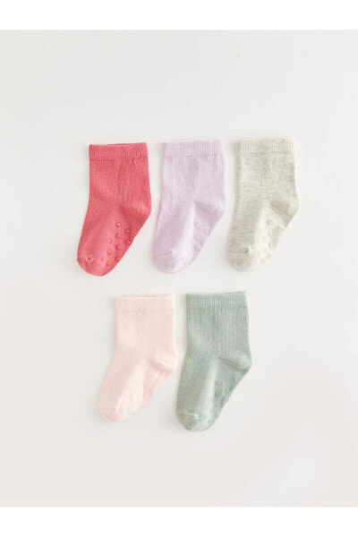 Kız Bebek Soket Çorap 5'li
