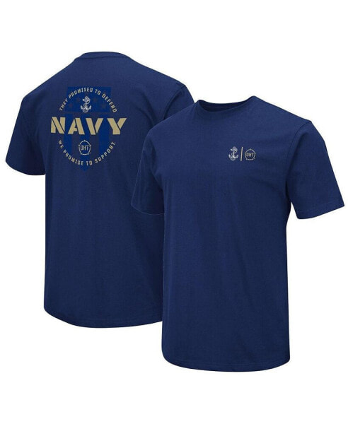 Men's Navy Navy Midshipmen OHT Military-Inspired Appreciation T-shirt