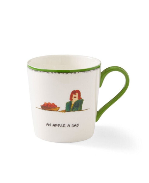 Doodles Apple a Day Mug