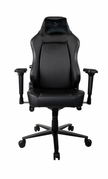 Arozzi Primo - Padded seat - Padded backrest - Black - Black - Faux leather - Faux leather