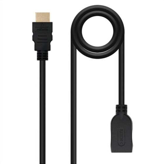 Удлинитель HDMI NANOCABLE 10.15.1012 Чёрный 2 m