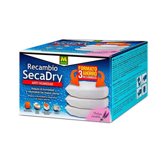 MASSO SecaDry Replacement Anti-Humidity 3 Units