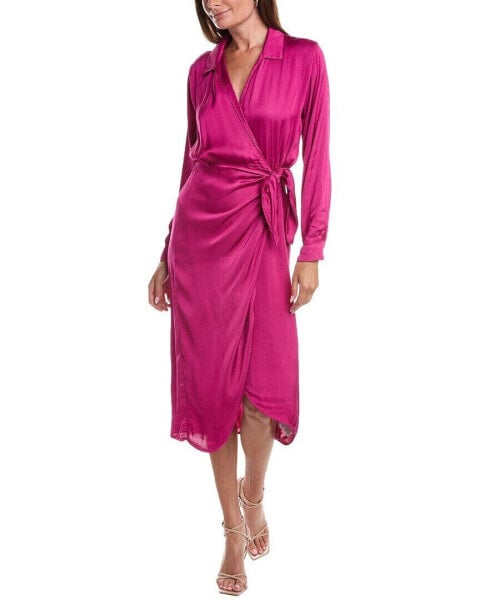 Velvet By Graham & Spencer Jovie Wrap Dress Women's S