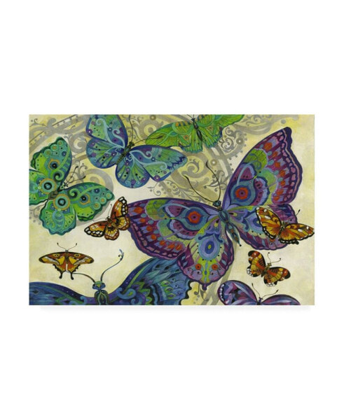 David Galchutt Flutter Flock Canvas Art - 36.5" x 48"