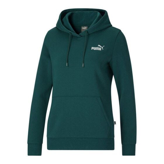 Puma Essentials Embroidered Logo Hoodie Womens Size M Casual Outerwear 67000443