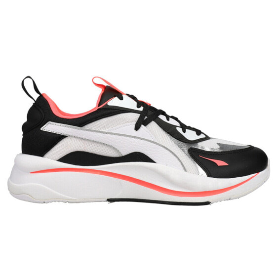 Puma RsCurve Glow Lace Up Womens White Sneakers Casual Shoes 37517403