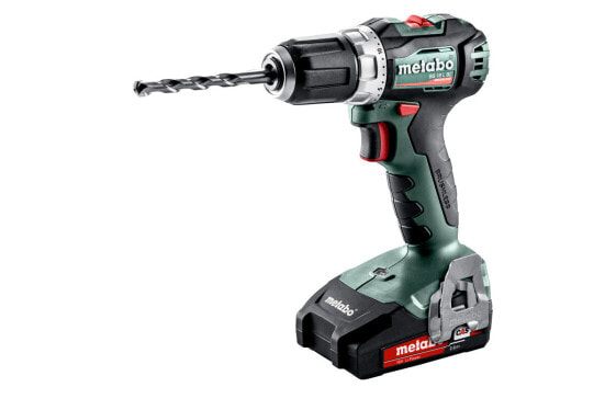 Metabo Akku-Bohrschrauber BS 18 L BL mit 2x 2,0 Ah Akku + Lader in metaBOX 145