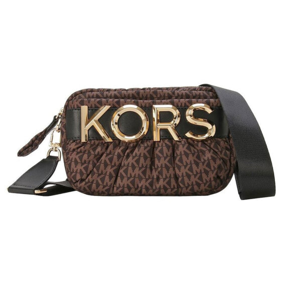 MICHAEL KORS Sig Sm Recycled Poly Shoulder Bag