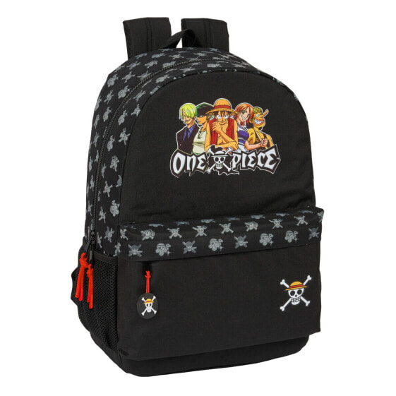 School Bag One Piece Black 30 x 46 x 14 cm