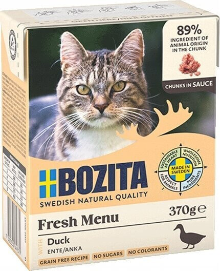 Bozita Bozita CiS Chunks in Sauce with Duck 370g /6 64937