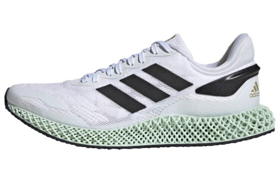 Кроссовки беговые Adidas 4D Run 1.0 Бело-зеленые