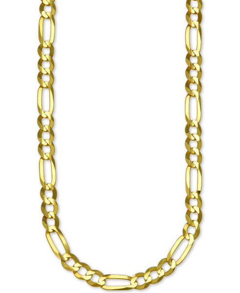 Figaro Link 30" Chain Necklace in 14k Gold