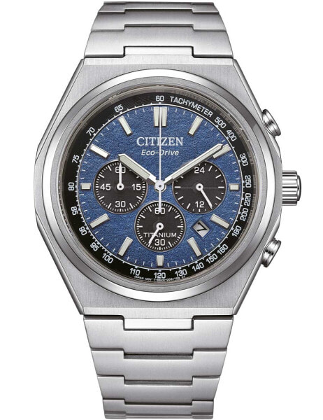 Citizen CA4610-85L Mens Watch Eco-Drive Super Titanium Chronograph 43mm 10ATM