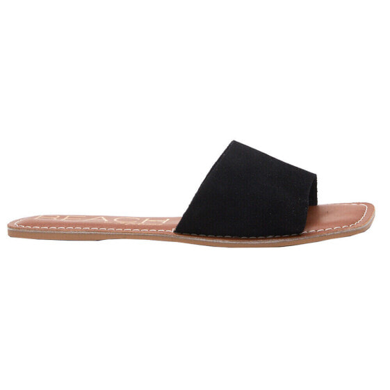 BEACH by Matisse Bali Slide Womens Black Casual Sandals BALI-017