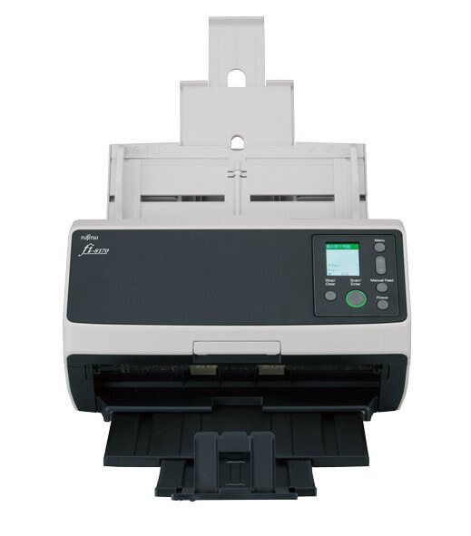 Ricoh fi-8170 - 216 x 355.6 mm - 600 x 600 DPI - 70 ppm - Grayscale - Monochrome - ADF + Manual feed scanner - Black - Grey