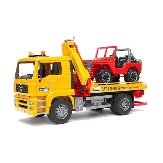 BRUDER Truck Assistance Man With Off-Road