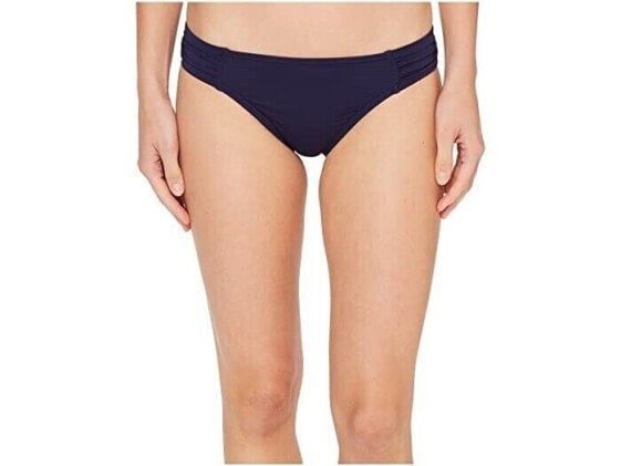 Tommy Bahama Women's 185885 Side-Shirred Hipster Bikini Bottom Swimwear Size M