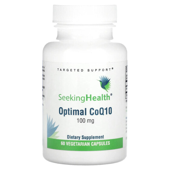 БАД Seeking Health Коэнзим Q10 Optimal, 100 мг, 60 вегетарианских капсул
