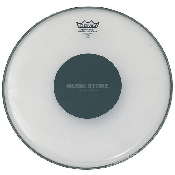 Remo CS Ambassador Clear 18", Black Dot, BassDrum Batter