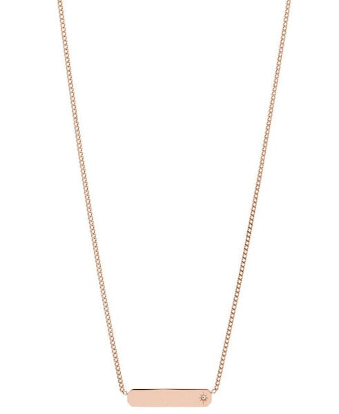 Lane Stainless Steel Bar Chain Necklace