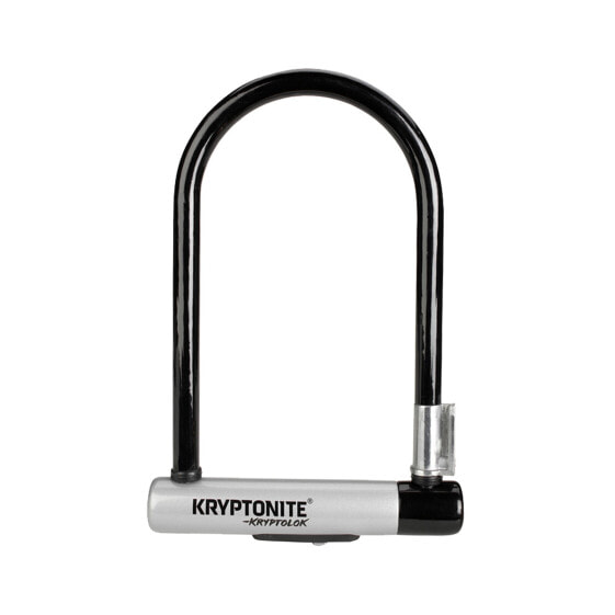 Замок для велосипеда Kryptonite KryptoLok U-Lock - 5 x 9", с ключом, черный, в комплекте держатель