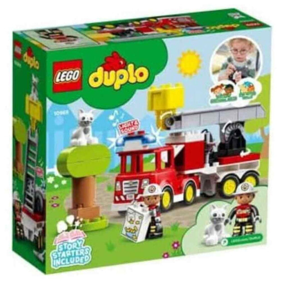 Конструктор LEGO DUPLO Town 10969 Пожарная машина, игрушка для детей от 2 лет✨