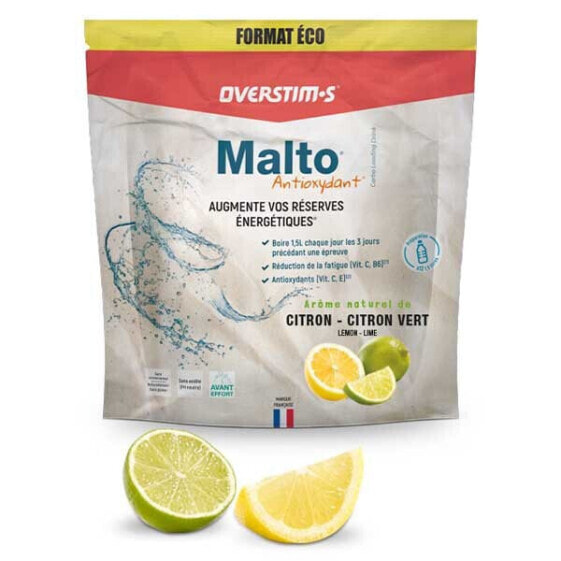 Энергетический напиток с антиоксидантами OVERSTIMS Malto Antioxydant Лимон Зеленый Лимон 1,8 кг