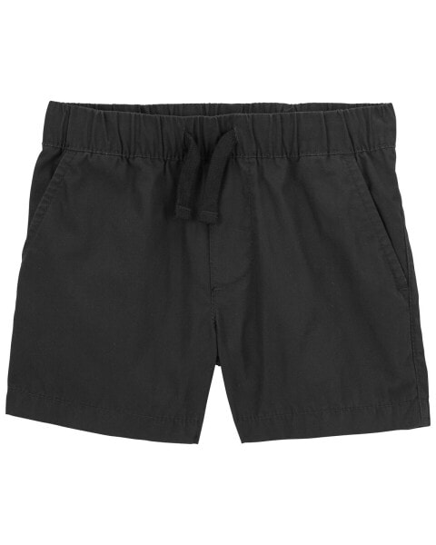 Toddler Pull-On Poplin Shorts 2T