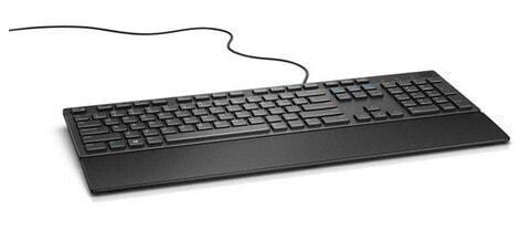 Dell KB216 - Full-size (100%) - Wired - QWERTY - Black