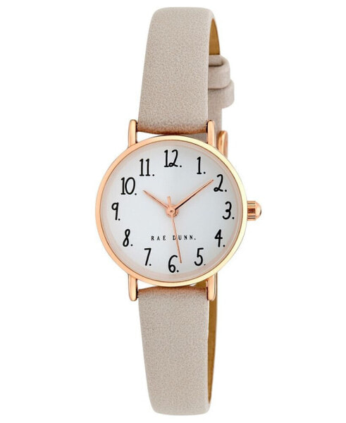 Women's Megan Gray Polyurethane Strap Watch 26mm