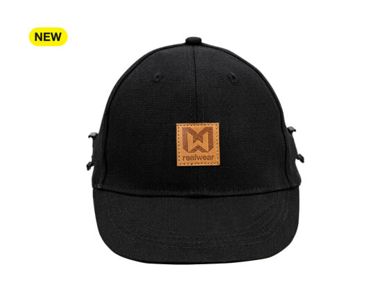 RealWear BALL CAP WITH MOUNTS - Adult - Unisex - Head cap - Black