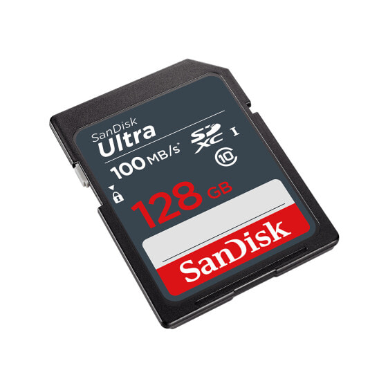 Sandisk Ultra 128 GB SDXC UHS-I 100 MB/s Black