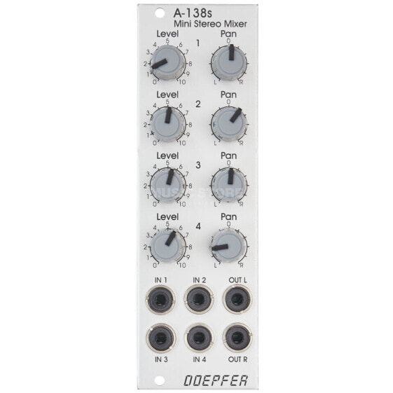 Doepfer A-138s Mini Stereo Mixer