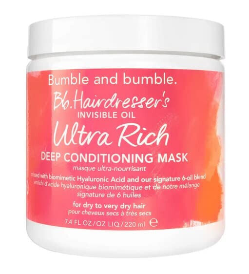Bumble and Bumble Hairdresser's Invisible Oil Ultra Rich Deep Conditioner Mask, 220 ml