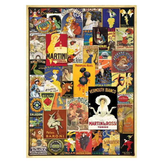 Puzzle Vintage Poster 1000 Teile