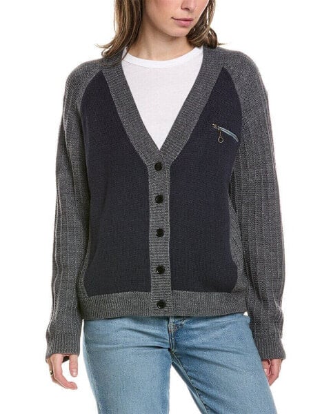 The Great The Fellow Wool-Blend Cardigan Women's